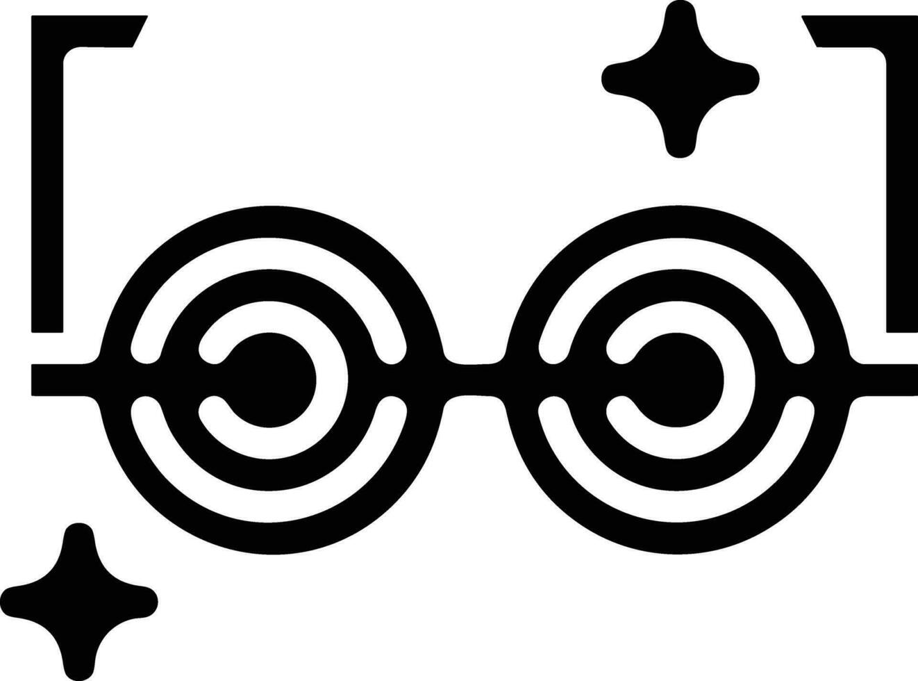 Brille optisch Symbol Symbol Bild Vektor. Illustration von Sonnenbrille Schutz Sehvermögen Grafik Design Bild vektor