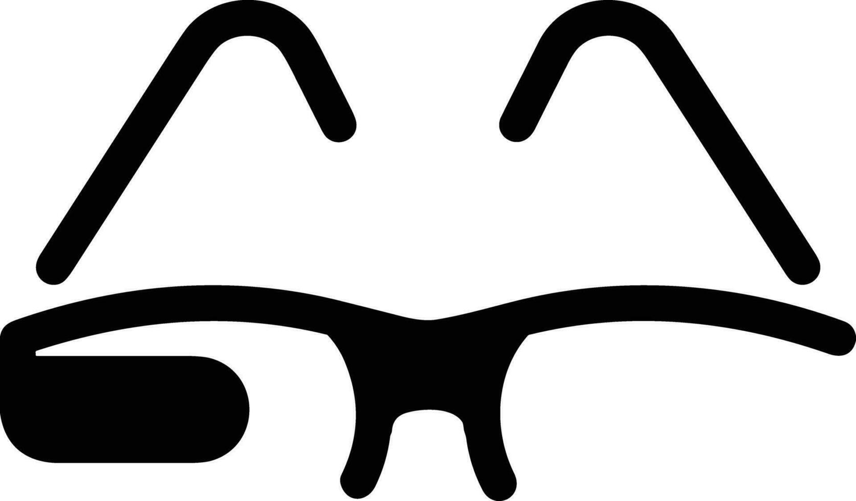 Brille optisch Symbol Symbol Bild Vektor. Illustration von Sonnenbrille Schutz Sehvermögen Grafik Design Bild vektor