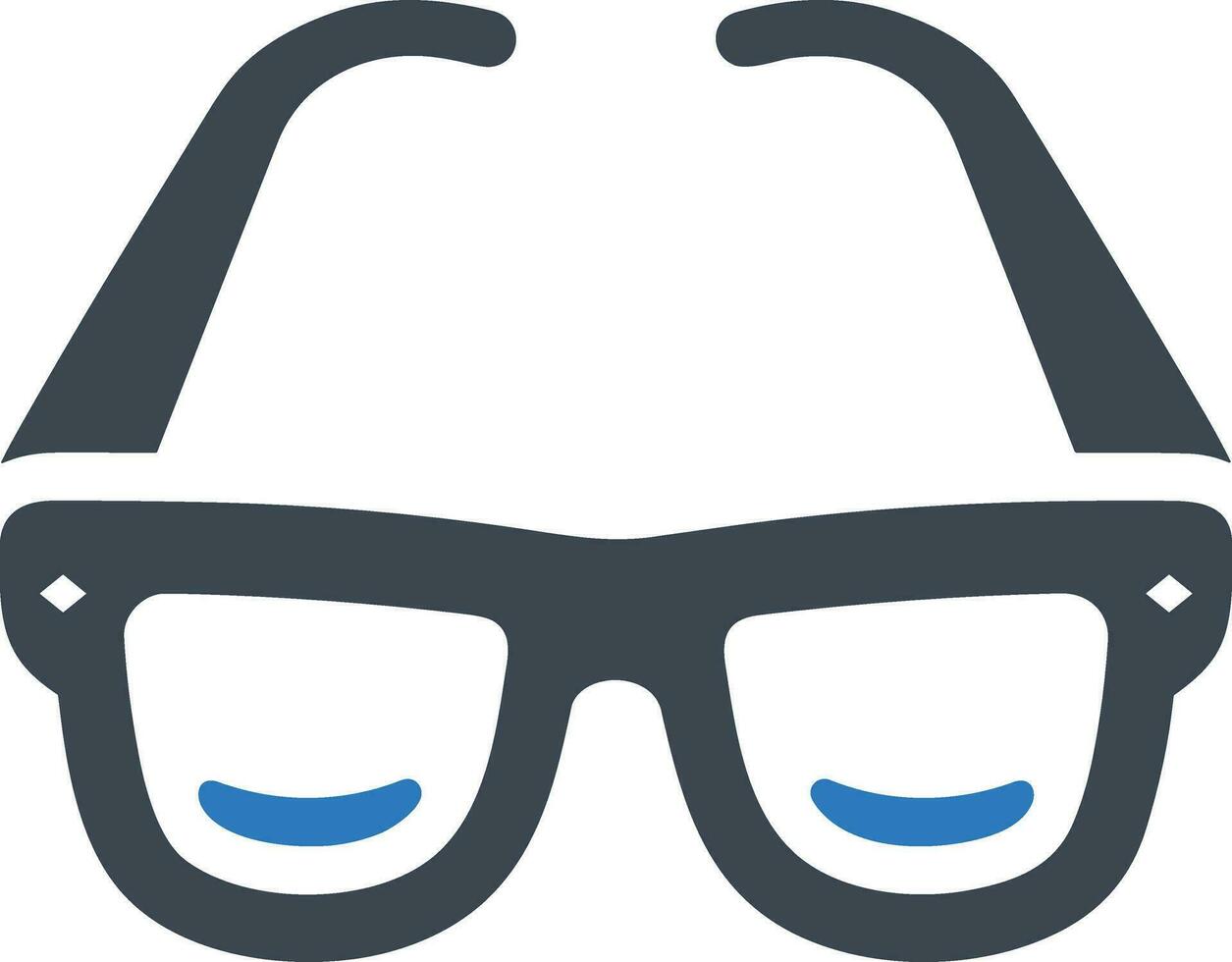 Brille optisch Symbol Symbol Bild Vektor. Illustration von Sonnenbrille Schutz Sehvermögen Grafik Design Bild vektor