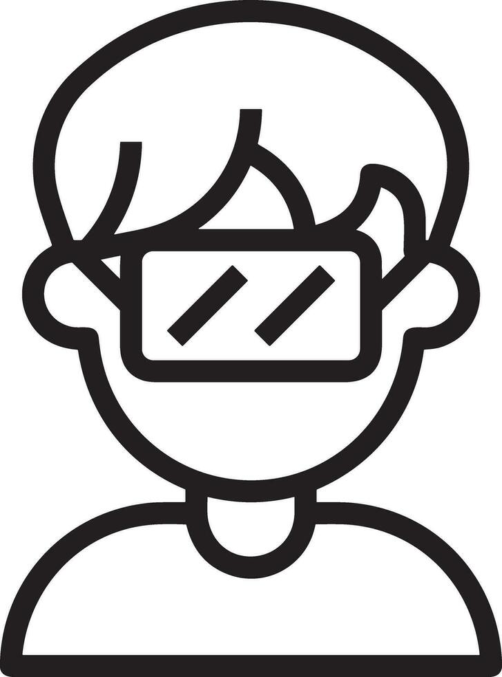 Brille optisch Symbol Symbol Bild Vektor. Illustration von Sonnenbrille Schutz Sehvermögen Grafik Design Bild vektor