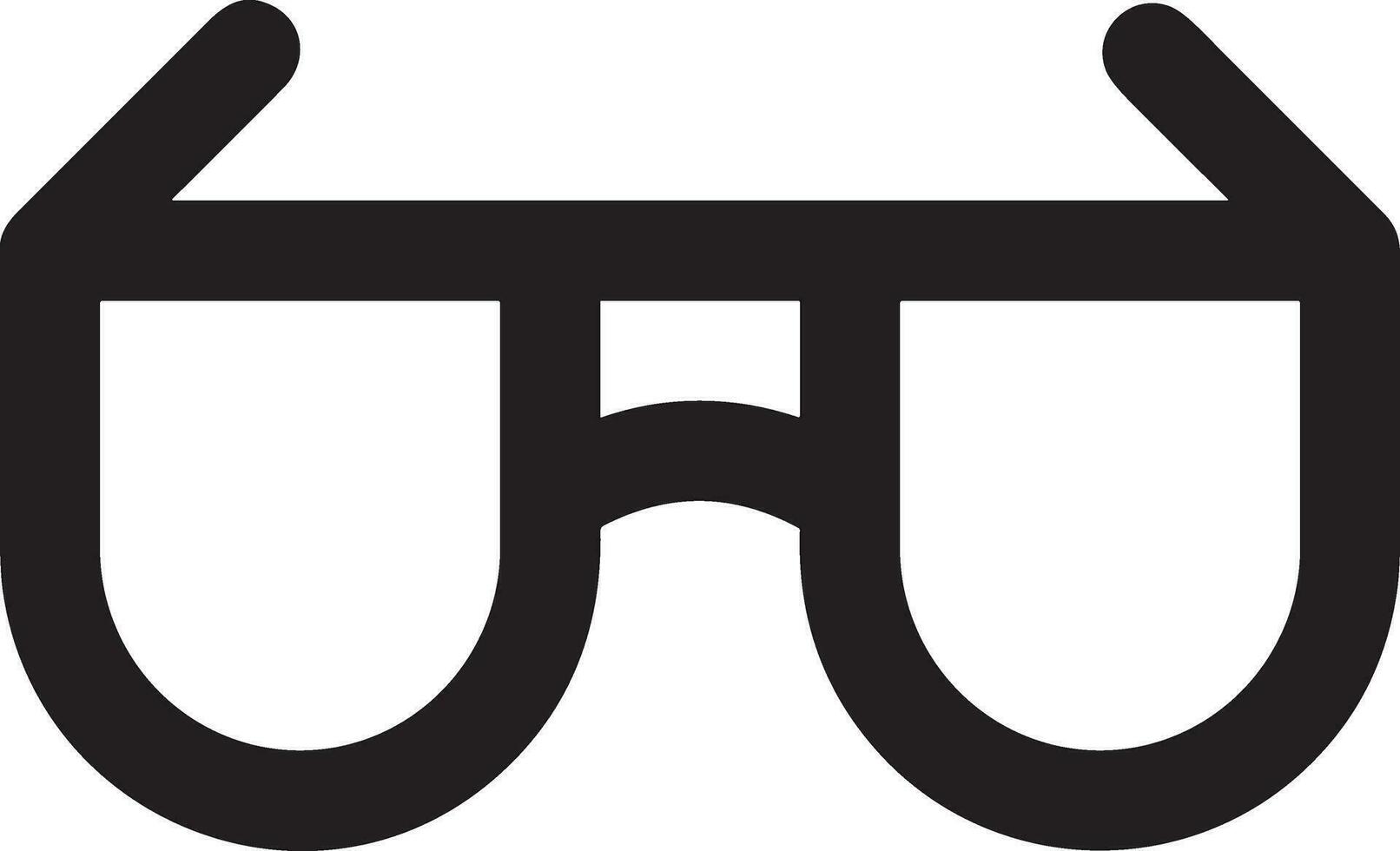 Brille optisch Symbol Symbol Bild Vektor. Illustration von Sonnenbrille Schutz Sehvermögen Grafik Design Bild vektor