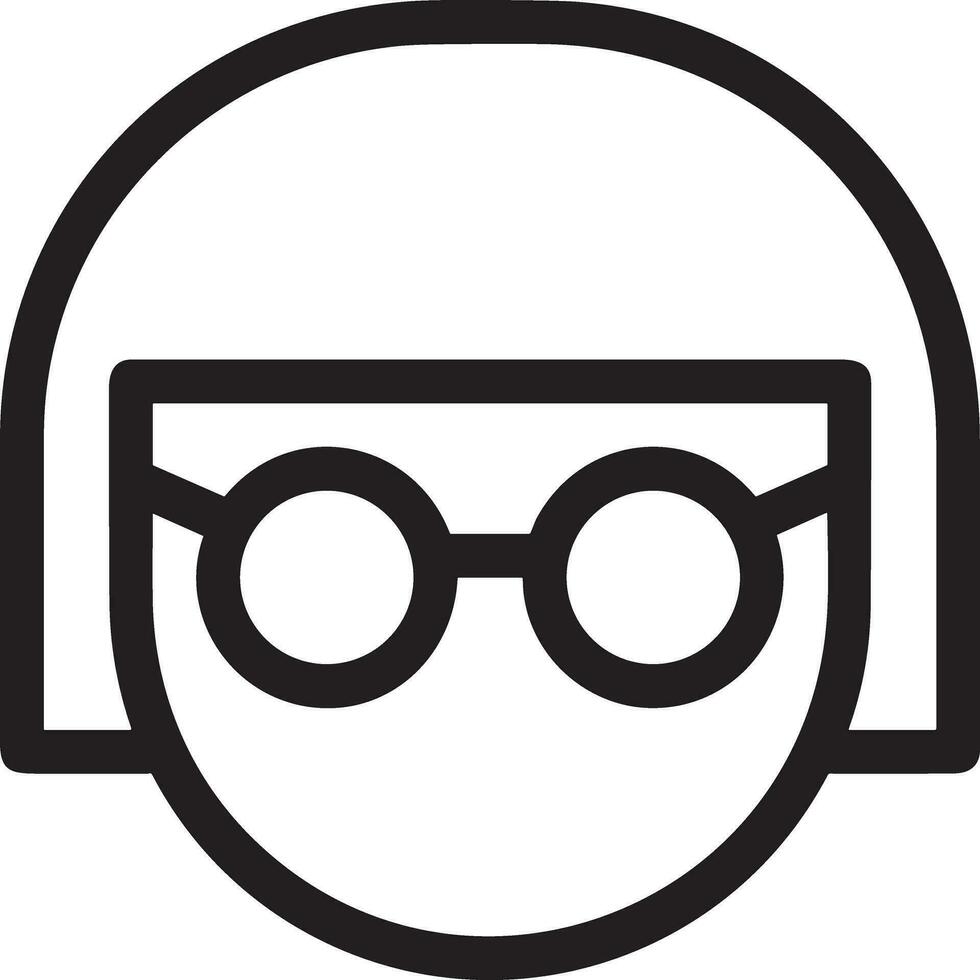 Brille optisch Symbol Symbol Bild Vektor. Illustration von Sonnenbrille Schutz Sehvermögen Grafik Design Bild vektor