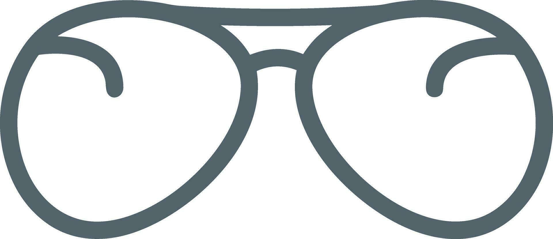 Brille optisch Symbol Symbol Bild Vektor. Illustration von Sonnenbrille Schutz Sehvermögen Grafik Design Bild vektor