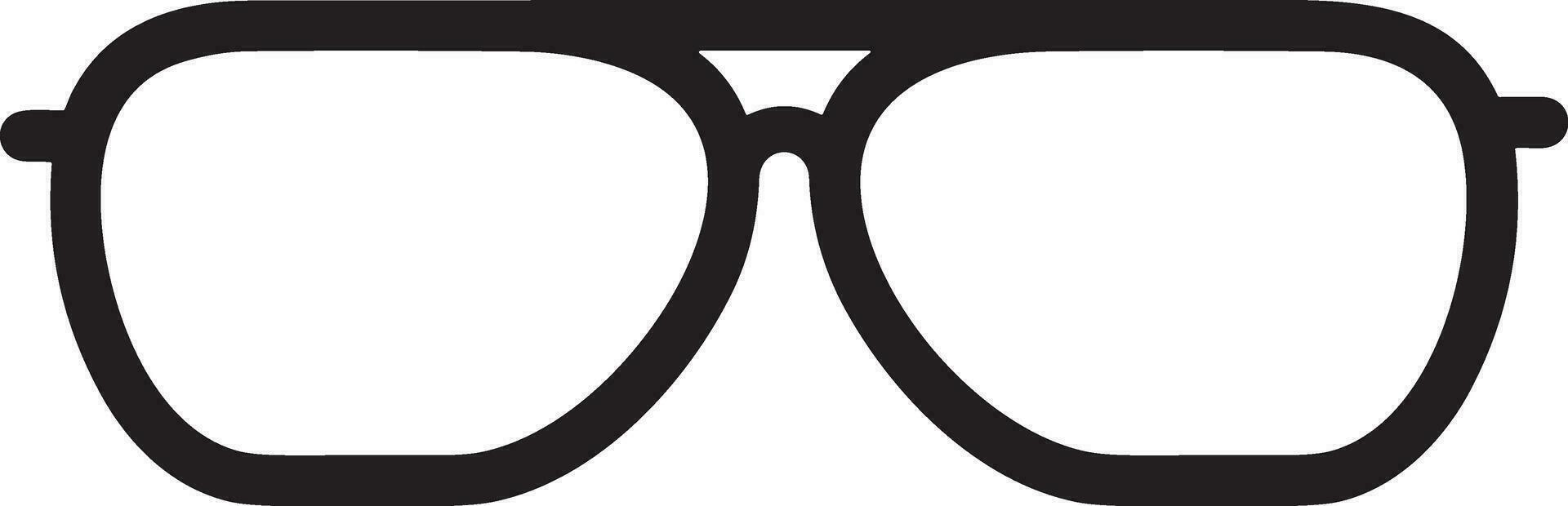 Brille optisch Symbol Symbol Bild Vektor. Illustration von Sonnenbrille Schutz Sehvermögen Grafik Design Bild vektor