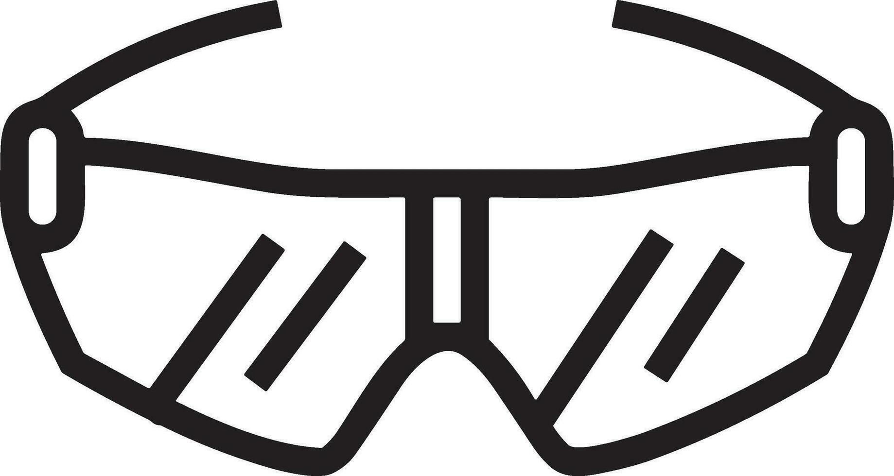 Brille optisch Symbol Symbol Bild Vektor. Illustration von Sonnenbrille Schutz Sehvermögen Grafik Design Bild vektor