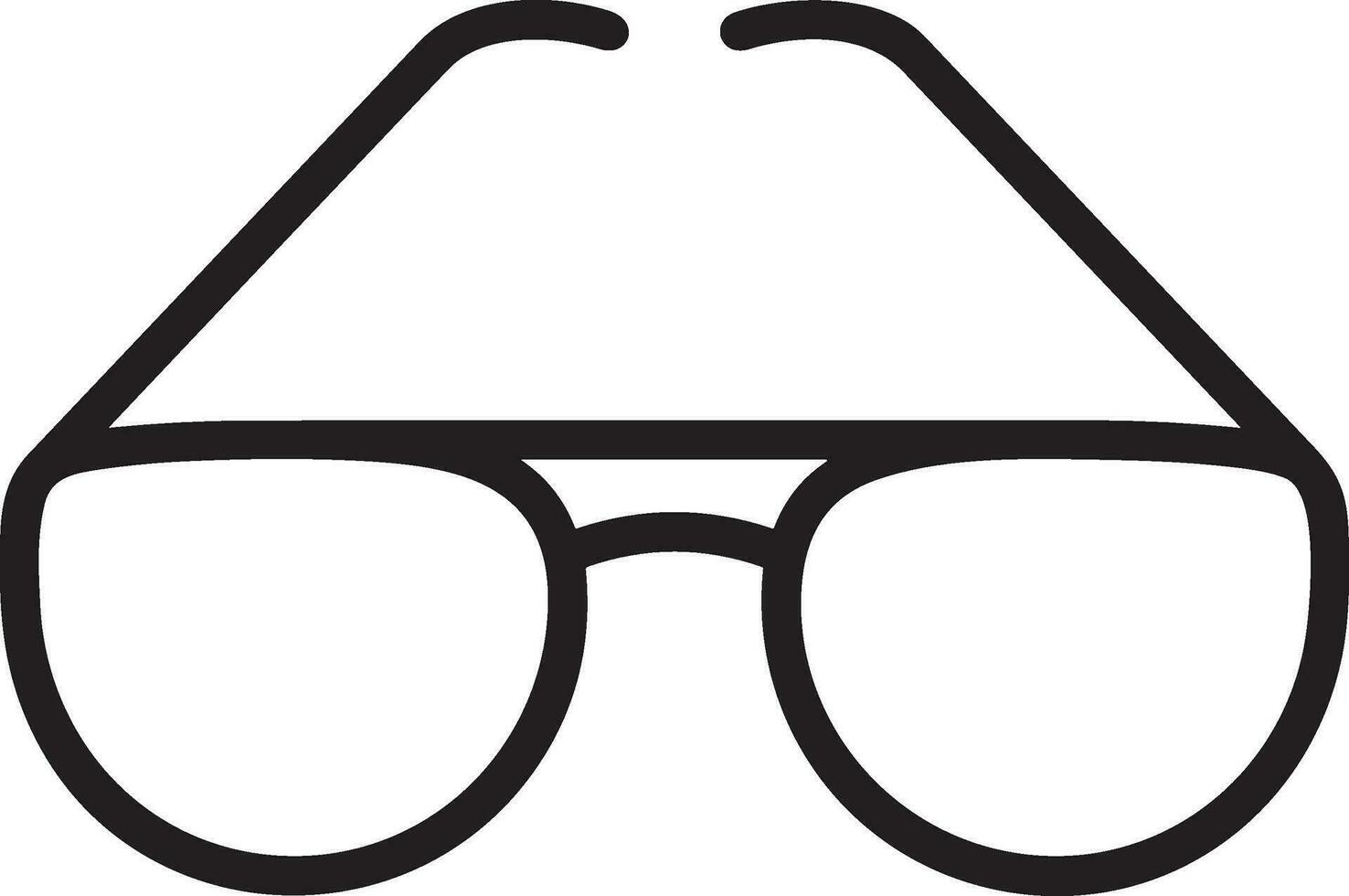 Brille optisch Symbol Symbol Bild Vektor. Illustration von Sonnenbrille Schutz Sehvermögen Grafik Design Bild vektor