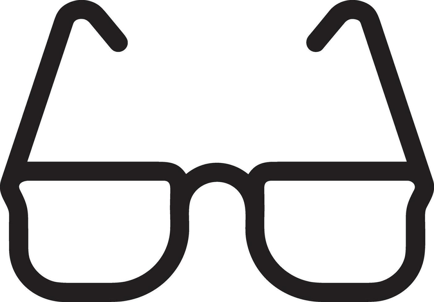 Brille optisch Symbol Symbol Bild Vektor. Illustration von Sonnenbrille Schutz Sehvermögen Grafik Design Bild vektor