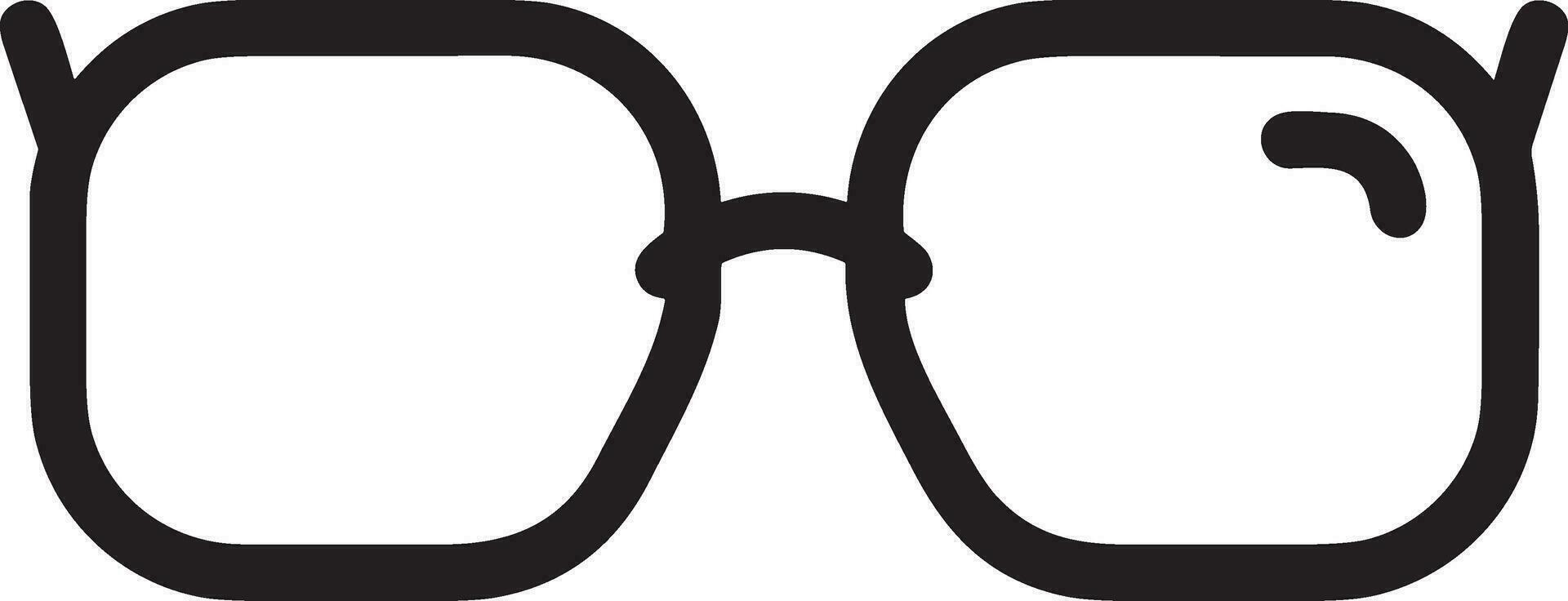 Brille optisch Symbol Symbol Bild Vektor. Illustration von Sonnenbrille Schutz Sehvermögen Grafik Design Bild vektor