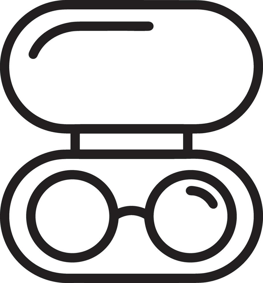 Brille optisch Symbol Symbol Bild Vektor. Illustration von Sonnenbrille Schutz Sehvermögen Grafik Design Bild vektor