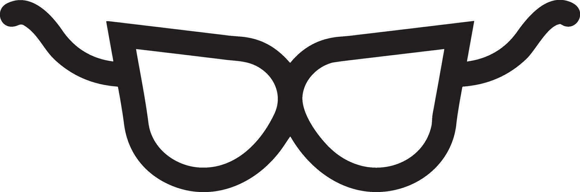 Brille optisch Symbol Symbol Bild Vektor. Illustration von Sonnenbrille Schutz Sehvermögen Grafik Design Bild vektor