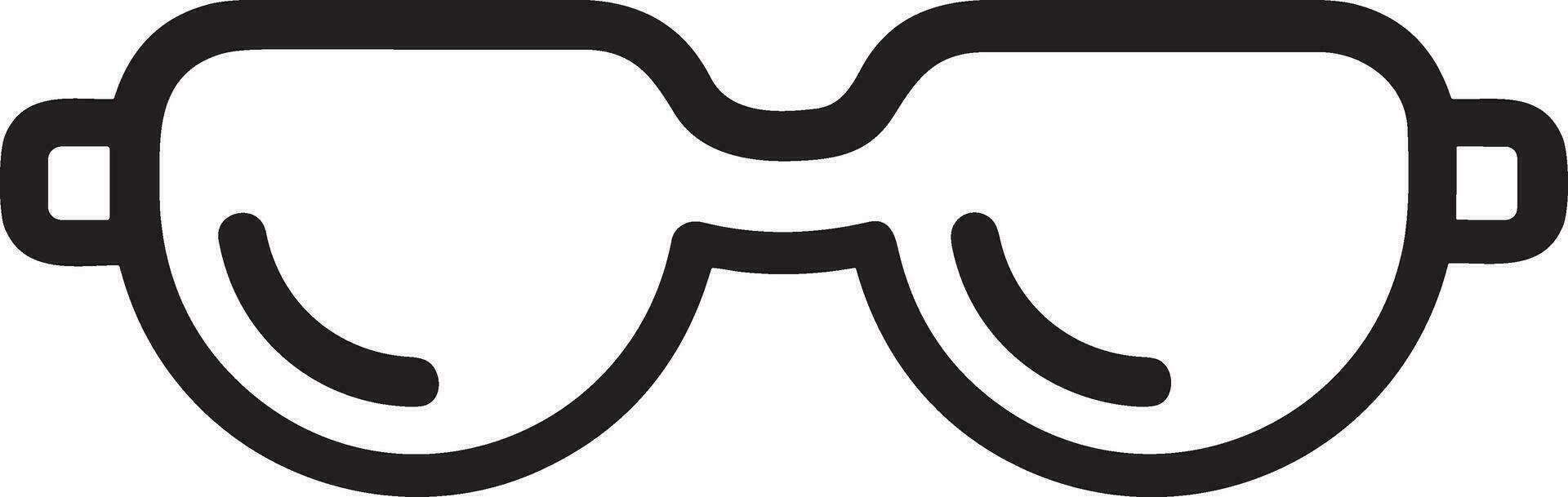 Brille optisch Symbol Symbol Bild Vektor. Illustration von Sonnenbrille Schutz Sehvermögen Grafik Design Bild vektor