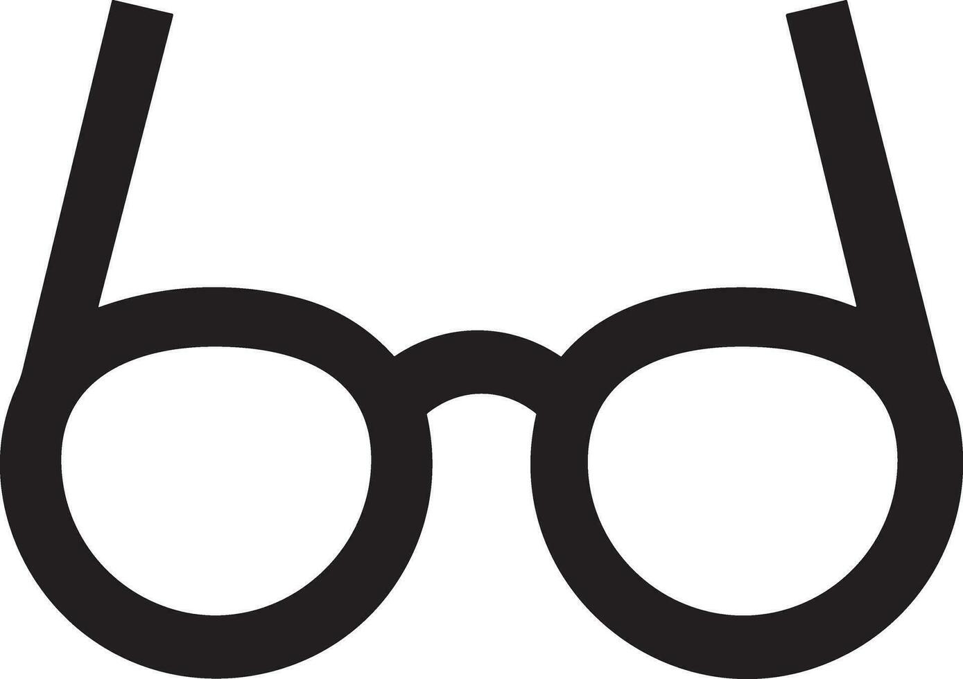 Brille optisch Symbol Symbol Bild Vektor. Illustration von Sonnenbrille Schutz Sehvermögen Grafik Design Bild vektor