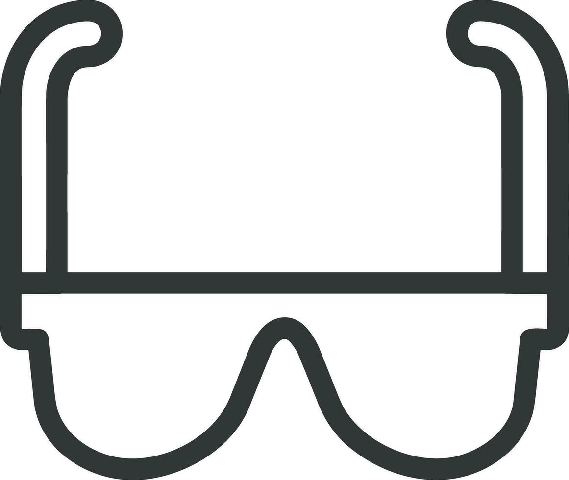 Brille optisch Symbol Symbol Bild Vektor. Illustration von Sonnenbrille Schutz Sehvermögen Grafik Design Bild vektor