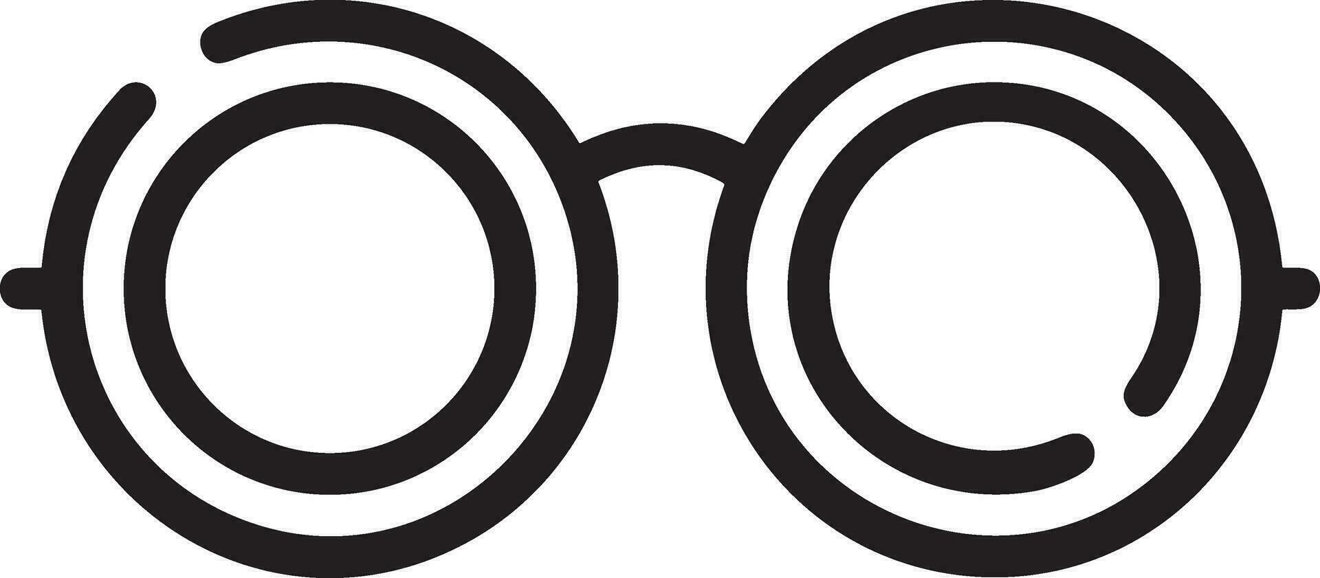 Brille optisch Symbol Symbol Bild Vektor. Illustration von Sonnenbrille Schutz Sehvermögen Grafik Design Bild vektor