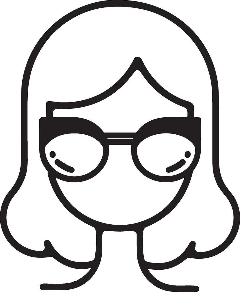 Brille optisch Symbol Symbol Bild Vektor. Illustration von Sonnenbrille Schutz Sehvermögen Grafik Design Bild vektor