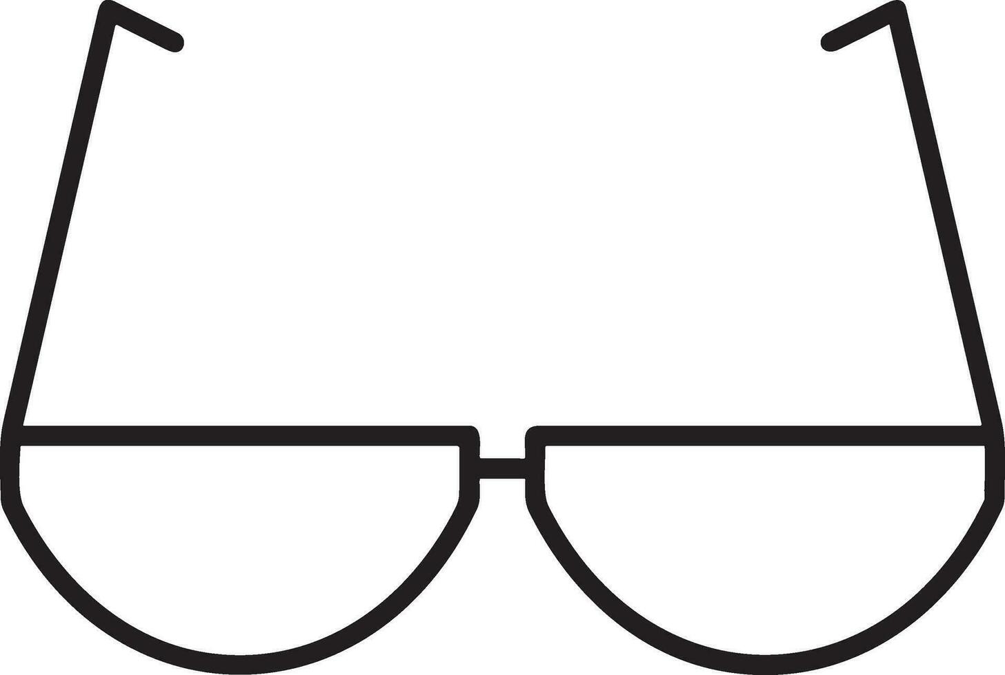 Brille optisch Symbol Symbol Bild Vektor. Illustration von Sonnenbrille Schutz Sehvermögen Grafik Design Bild vektor