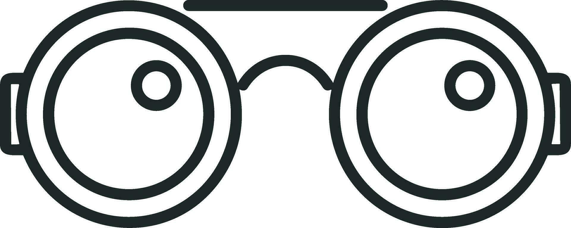 Brille optisch Symbol Symbol Bild Vektor. Illustration von Sonnenbrille Schutz Sehvermögen Grafik Design Bild vektor