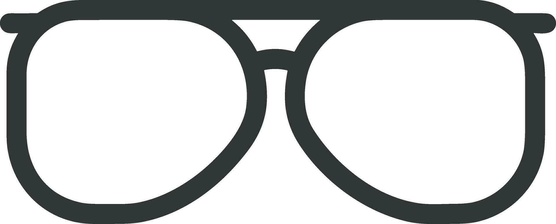 Brille optisch Symbol Symbol Bild Vektor. Illustration von Sonnenbrille Schutz Sehvermögen Grafik Design Bild vektor