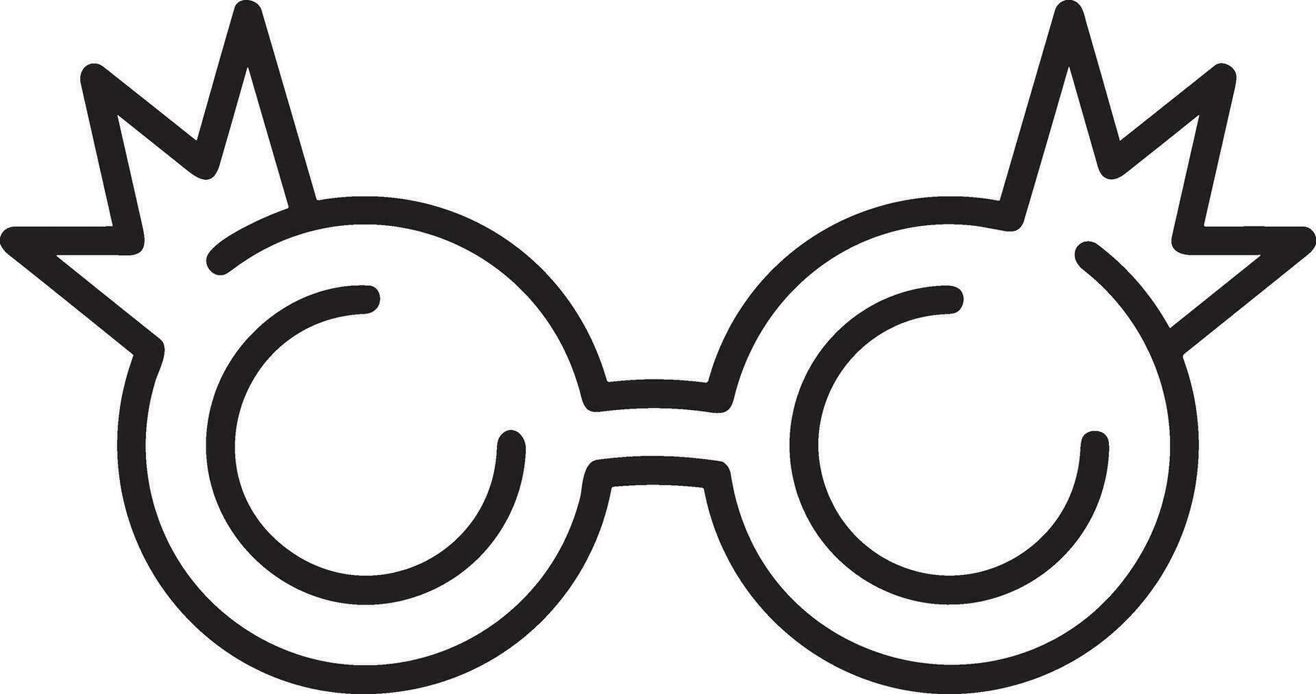 Brille optisch Symbol Symbol Bild Vektor. Illustration von Sonnenbrille Schutz Sehvermögen Grafik Design Bild vektor