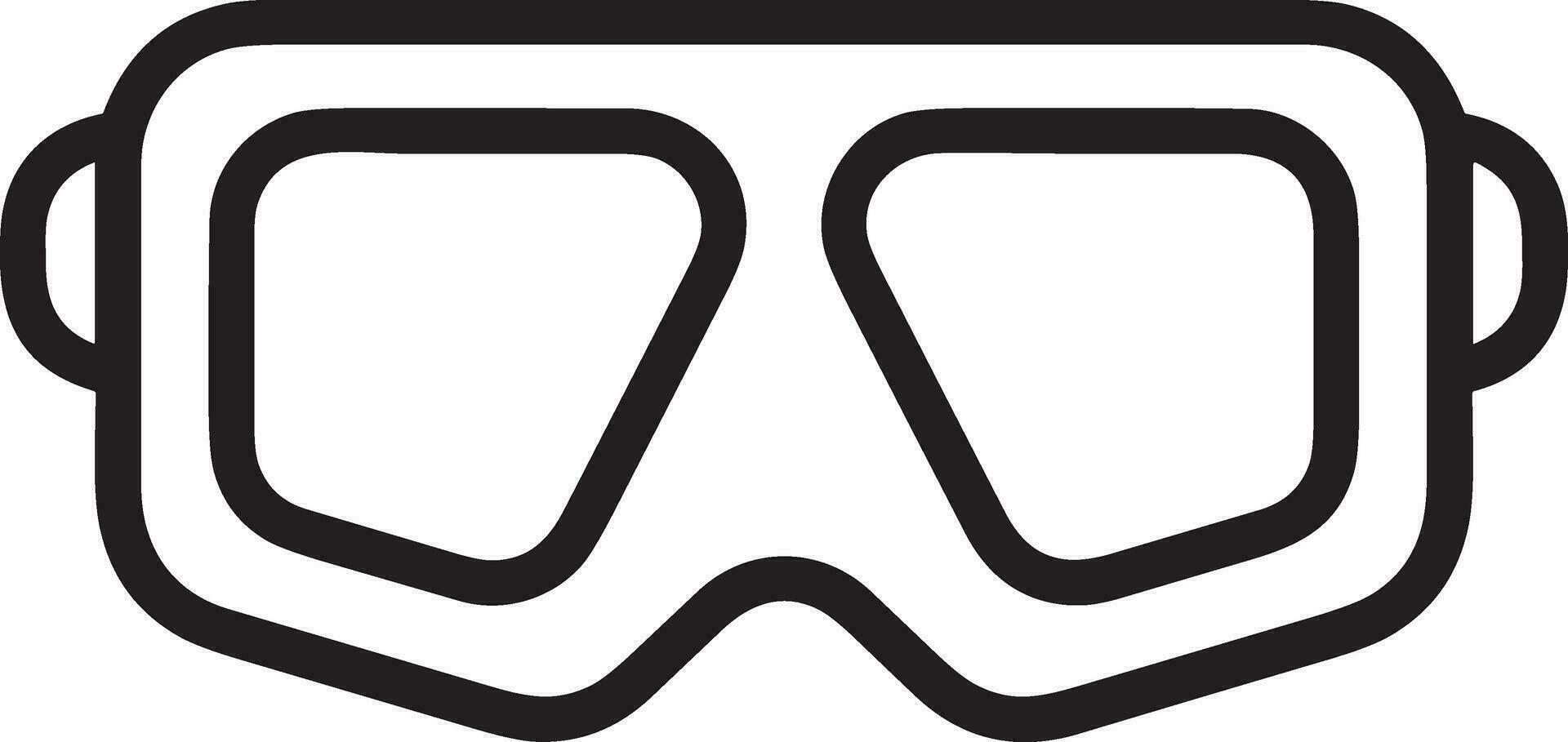 Brille optisch Symbol Symbol Bild Vektor. Illustration von Sonnenbrille Schutz Sehvermögen Grafik Design Bild vektor