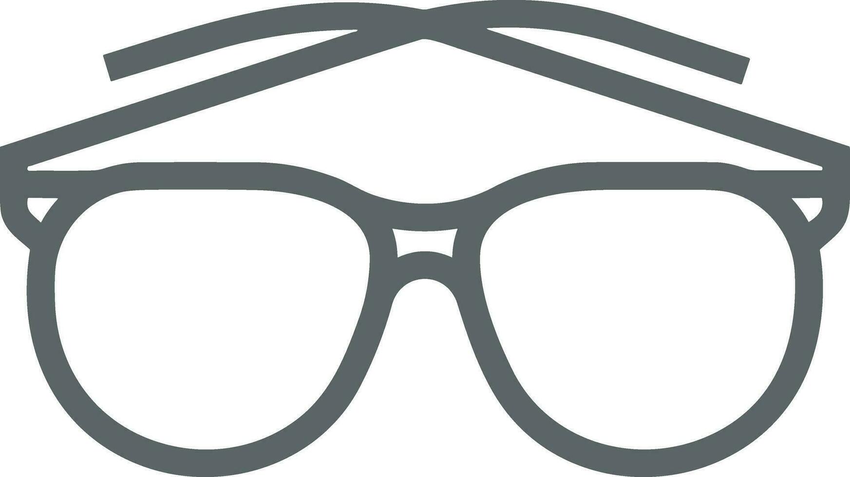 Brille optisch Symbol Symbol Bild Vektor. Illustration von Sonnenbrille Schutz Sehvermögen Grafik Design Bild vektor