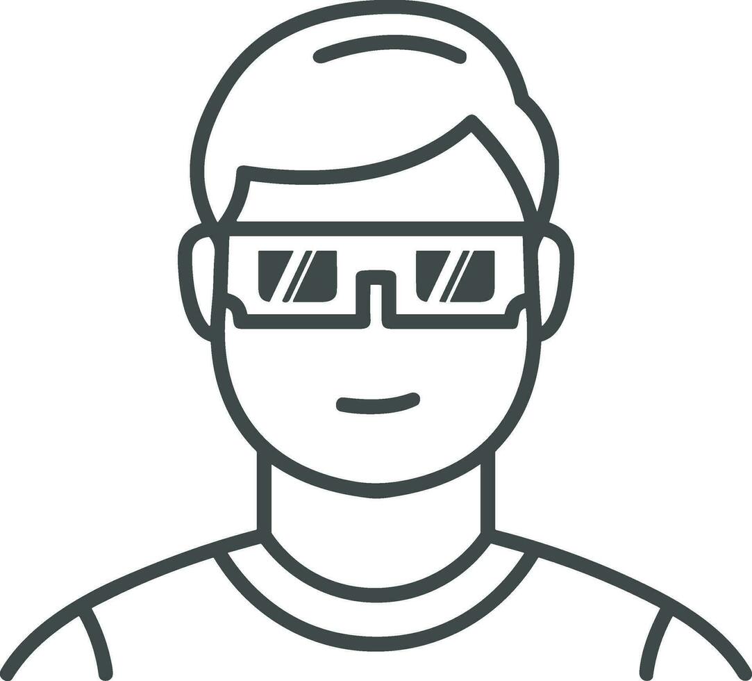 Brille optisch Symbol Symbol Bild Vektor. Illustration von Sonnenbrille Schutz Sehvermögen Grafik Design Bild vektor