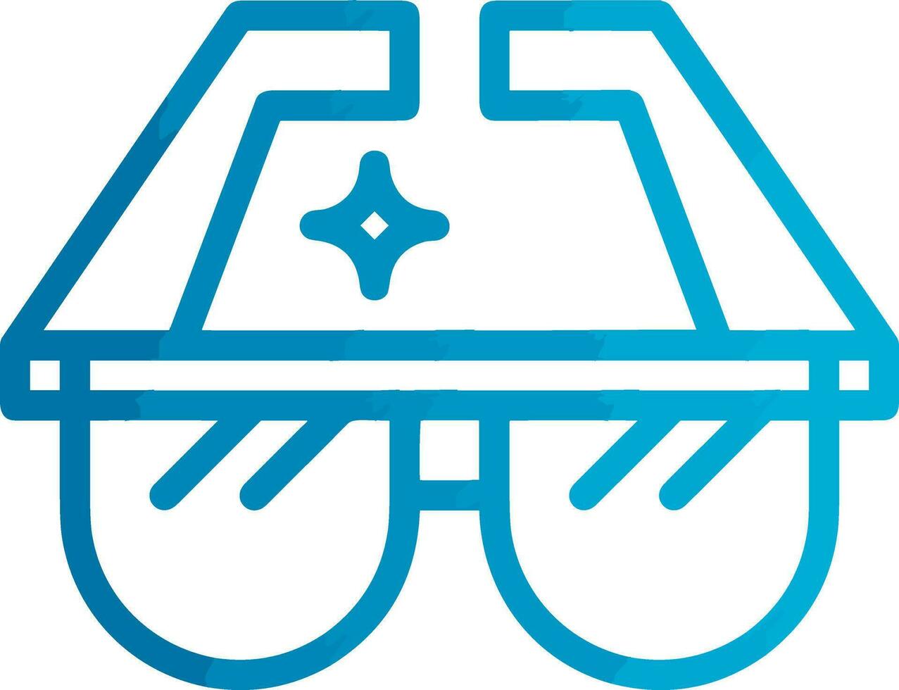 Brille optisch Symbol Symbol Bild Vektor. Illustration von Sonnenbrille Schutz Sehvermögen Grafik Design Bild vektor