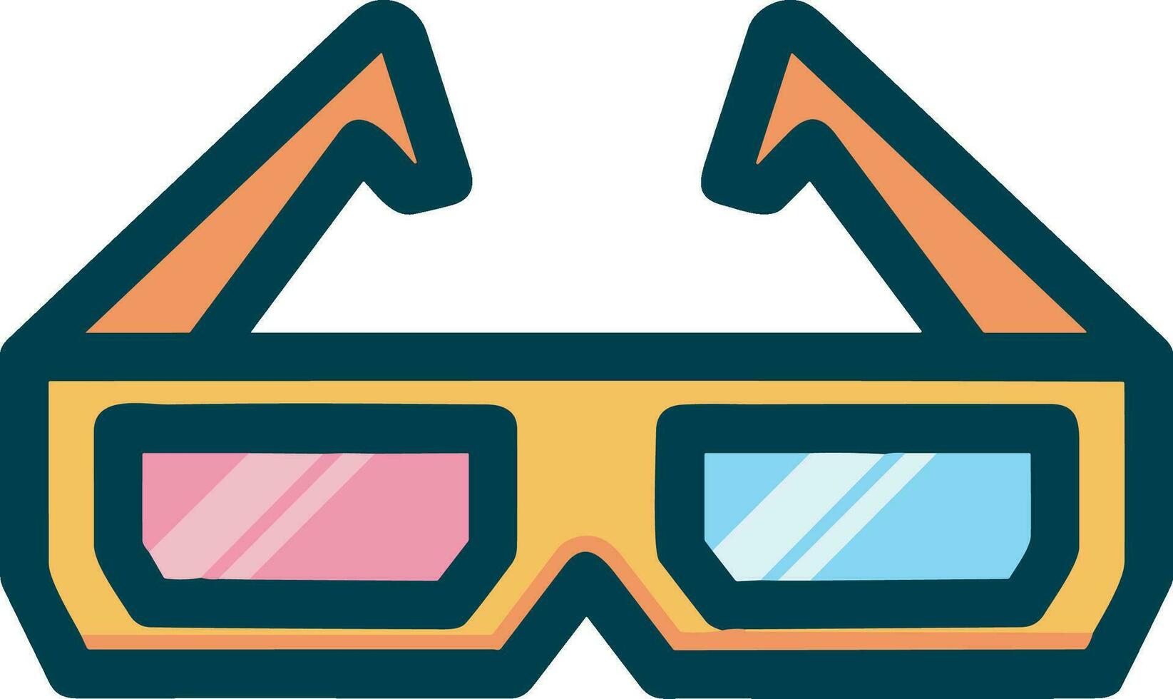 Brille optisch Symbol Symbol Bild Vektor. Illustration von Sonnenbrille Schutz Sehvermögen Grafik Design Bild vektor