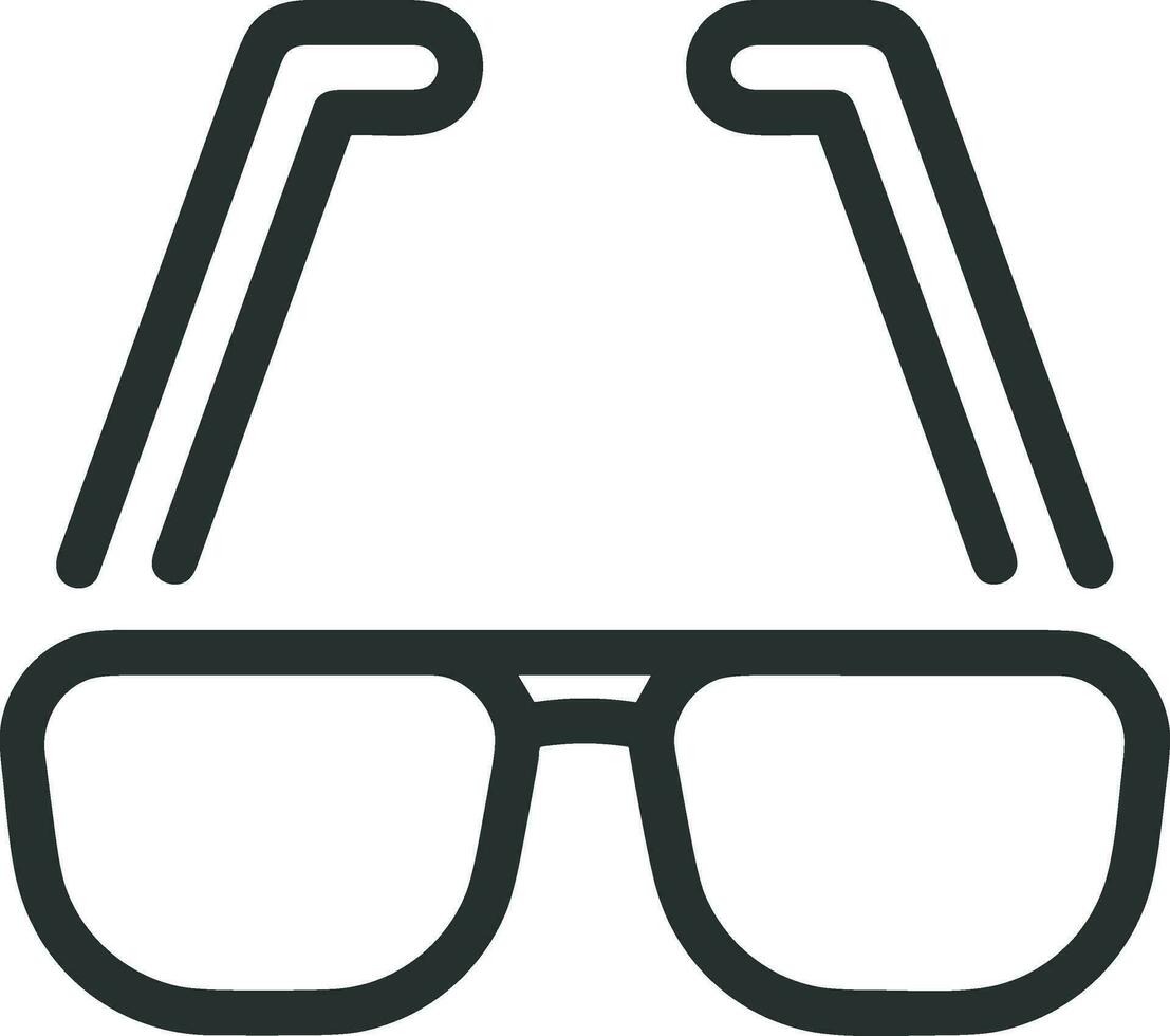 Brille optisch Symbol Symbol Bild Vektor. Illustration von Sonnenbrille Schutz Sehvermögen Grafik Design Bild vektor