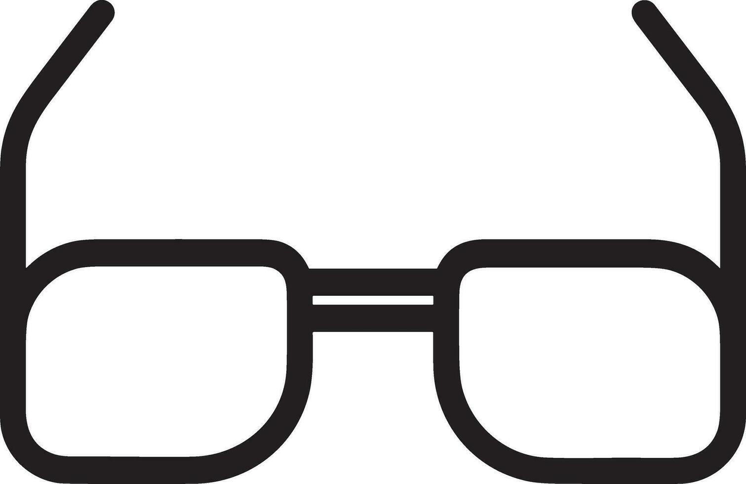 Brille optisch Symbol Symbol Bild Vektor. Illustration von Sonnenbrille Schutz Sehvermögen Grafik Design Bild vektor