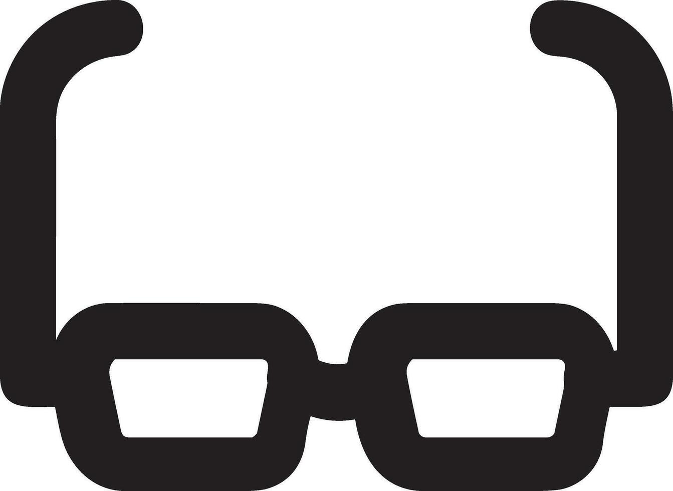 Brille optisch Symbol Symbol Bild Vektor. Illustration von Sonnenbrille Schutz Sehvermögen Grafik Design Bild vektor