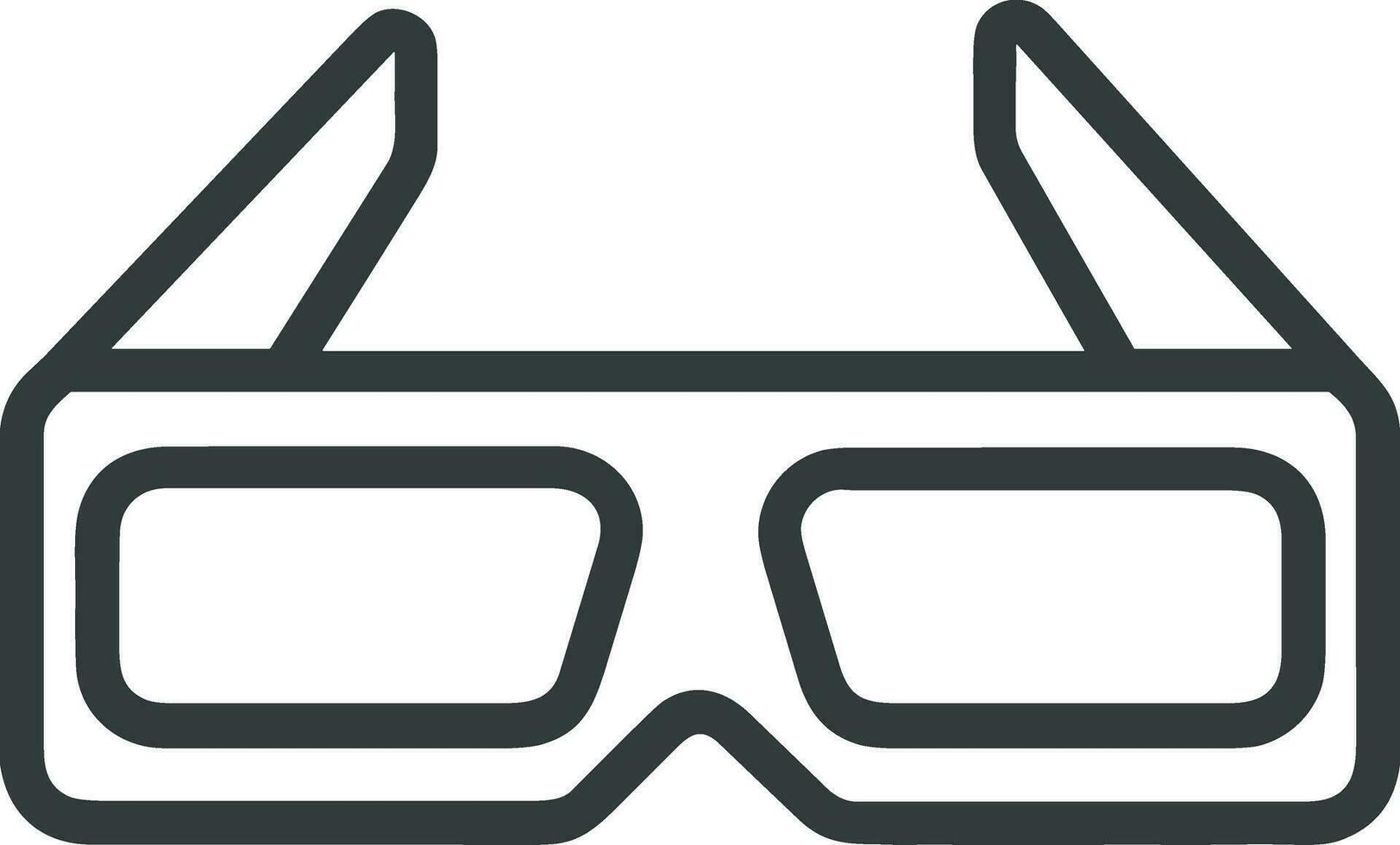 Brille optisch Symbol Symbol Bild Vektor. Illustration von Sonnenbrille Schutz Sehvermögen Grafik Design Bild vektor