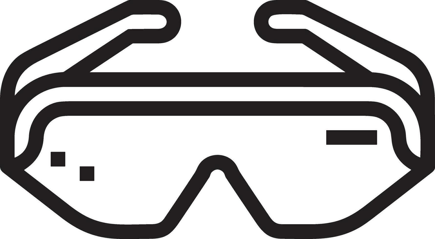 Brille optisch Symbol Symbol Bild Vektor. Illustration von Sonnenbrille Schutz Sehvermögen Grafik Design Bild vektor