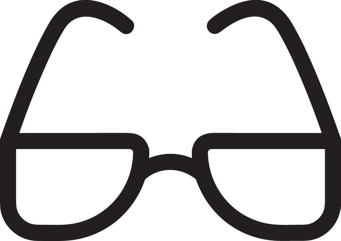 Brille optisch Symbol Symbol Bild Vektor. Illustration von Sonnenbrille Schutz Sehvermögen Grafik Design Bild vektor