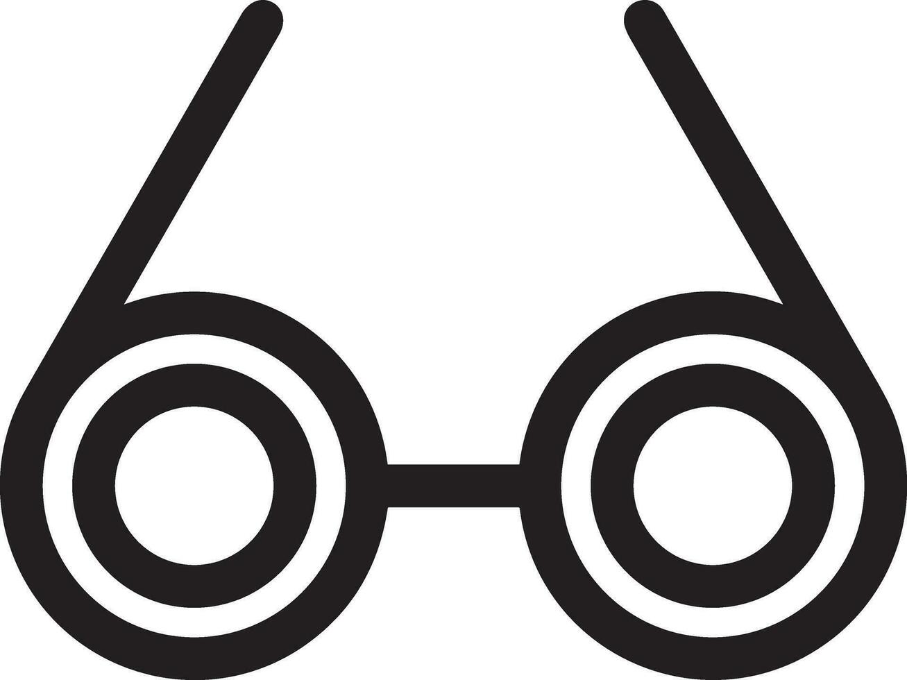 Brille optisch Symbol Symbol Bild Vektor. Illustration von Sonnenbrille Schutz Sehvermögen Grafik Design Bild vektor