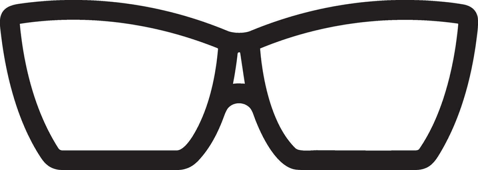 Brille optisch Symbol Symbol Bild Vektor. Illustration von Sonnenbrille Schutz Sehvermögen Grafik Design Bild vektor