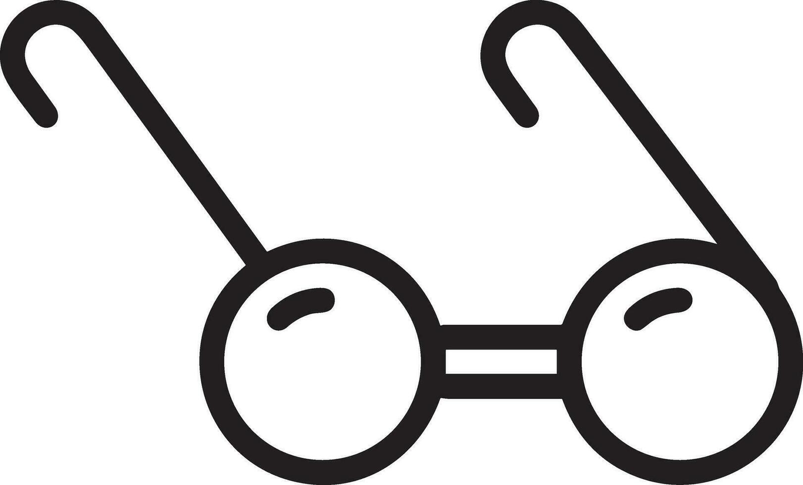 Brille optisch Symbol Symbol Bild Vektor. Illustration von Sonnenbrille Schutz Sehvermögen Grafik Design Bild vektor