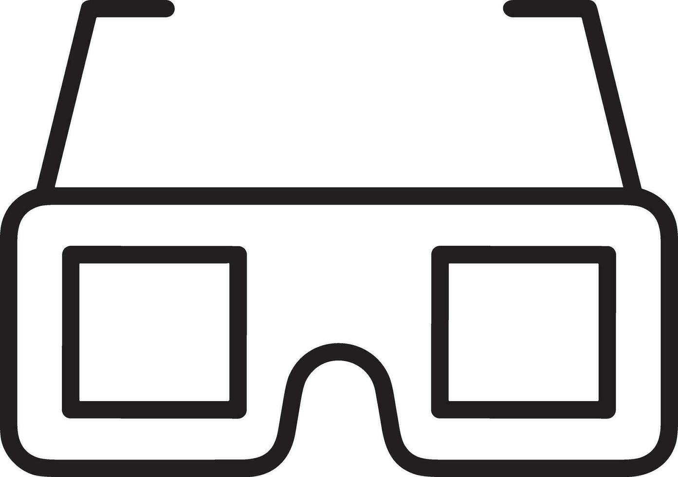 Brille optisch Symbol Symbol Bild Vektor. Illustration von Sonnenbrille Schutz Sehvermögen Grafik Design Bild vektor