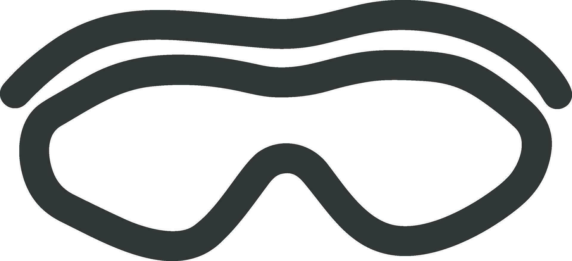 Brille optisch Symbol Symbol Bild Vektor. Illustration von Sonnenbrille Schutz Sehvermögen Grafik Design Bild vektor