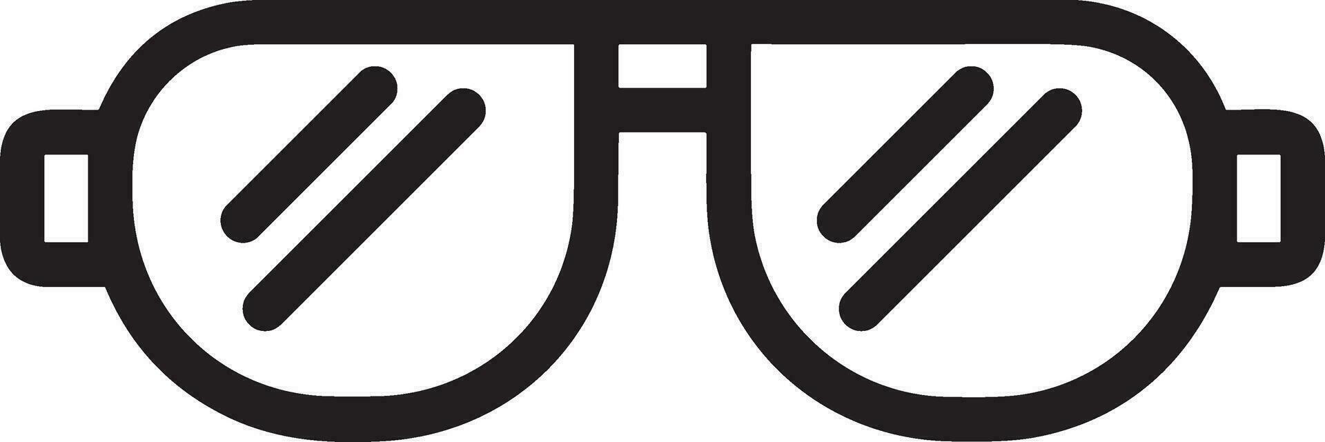 Brille optisch Symbol Symbol Bild Vektor. Illustration von Sonnenbrille Schutz Sehvermögen Grafik Design Bild vektor