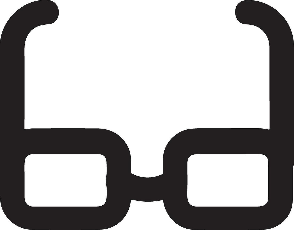 Brille optisch Symbol Symbol Bild Vektor. Illustration von Sonnenbrille Schutz Sehvermögen Grafik Design Bild vektor