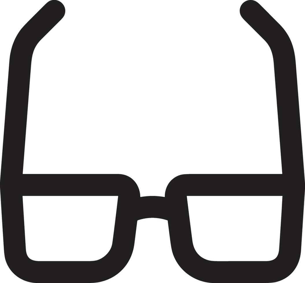 Brille optisch Symbol Symbol Bild Vektor. Illustration von Sonnenbrille Schutz Sehvermögen Grafik Design Bild vektor