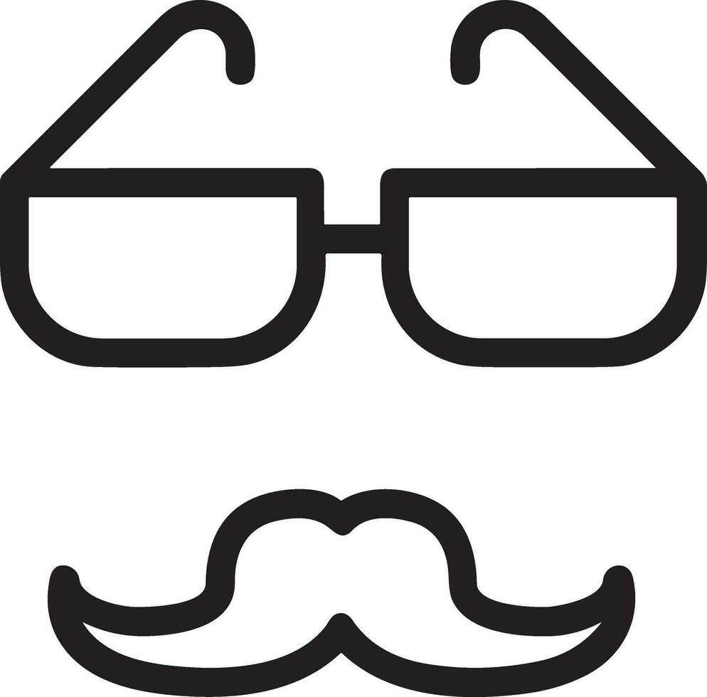 Brille optisch Symbol Symbol Bild Vektor. Illustration von Sonnenbrille Schutz Sehvermögen Grafik Design Bild vektor