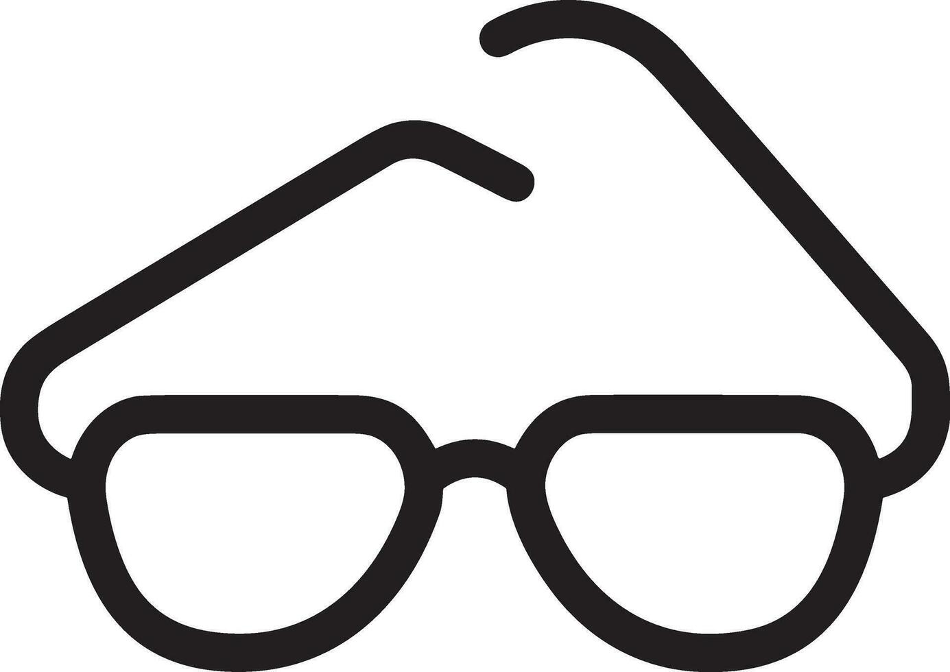 Brille optisch Symbol Symbol Bild Vektor. Illustration von Sonnenbrille Schutz Sehvermögen Grafik Design Bild vektor