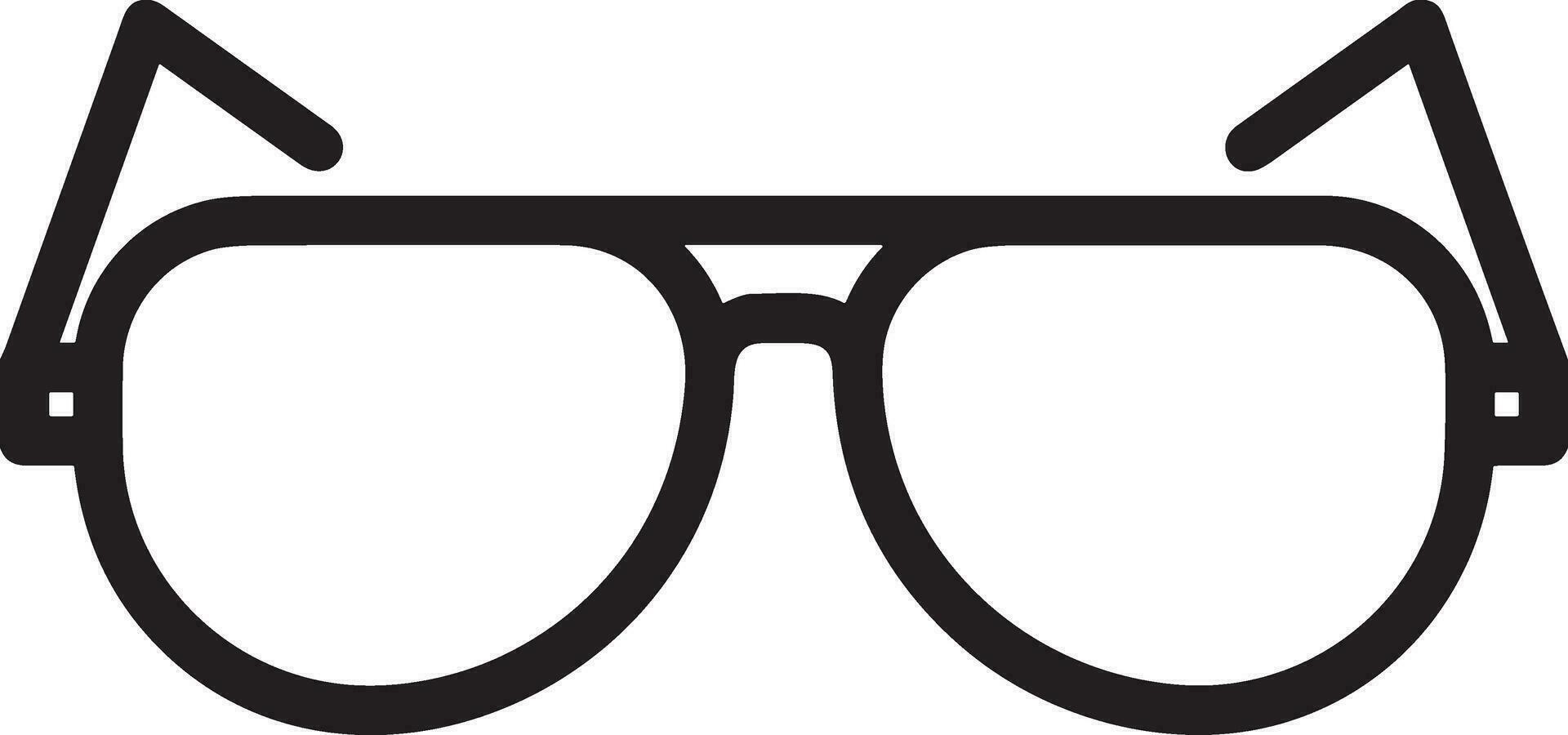 Brille optisch Symbol Symbol Bild Vektor. Illustration von Sonnenbrille Schutz Sehvermögen Grafik Design Bild vektor