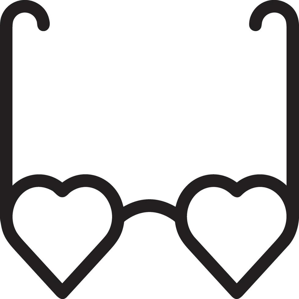 Brille optisch Symbol Symbol Bild Vektor. Illustration von Sonnenbrille Schutz Sehvermögen Grafik Design Bild vektor