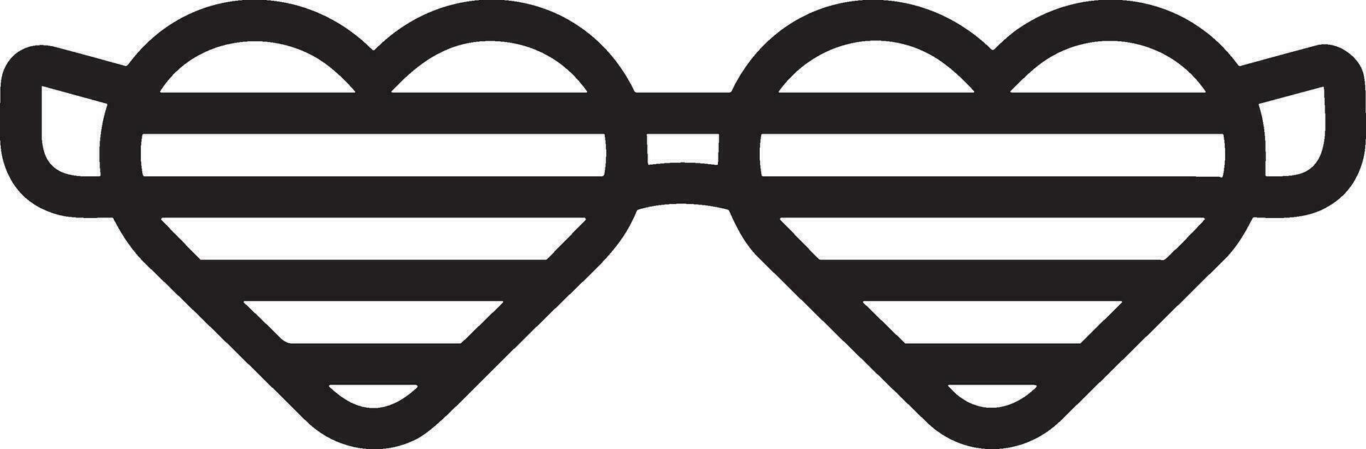 Brille optisch Symbol Symbol Bild Vektor. Illustration von Sonnenbrille Schutz Sehvermögen Grafik Design Bild vektor