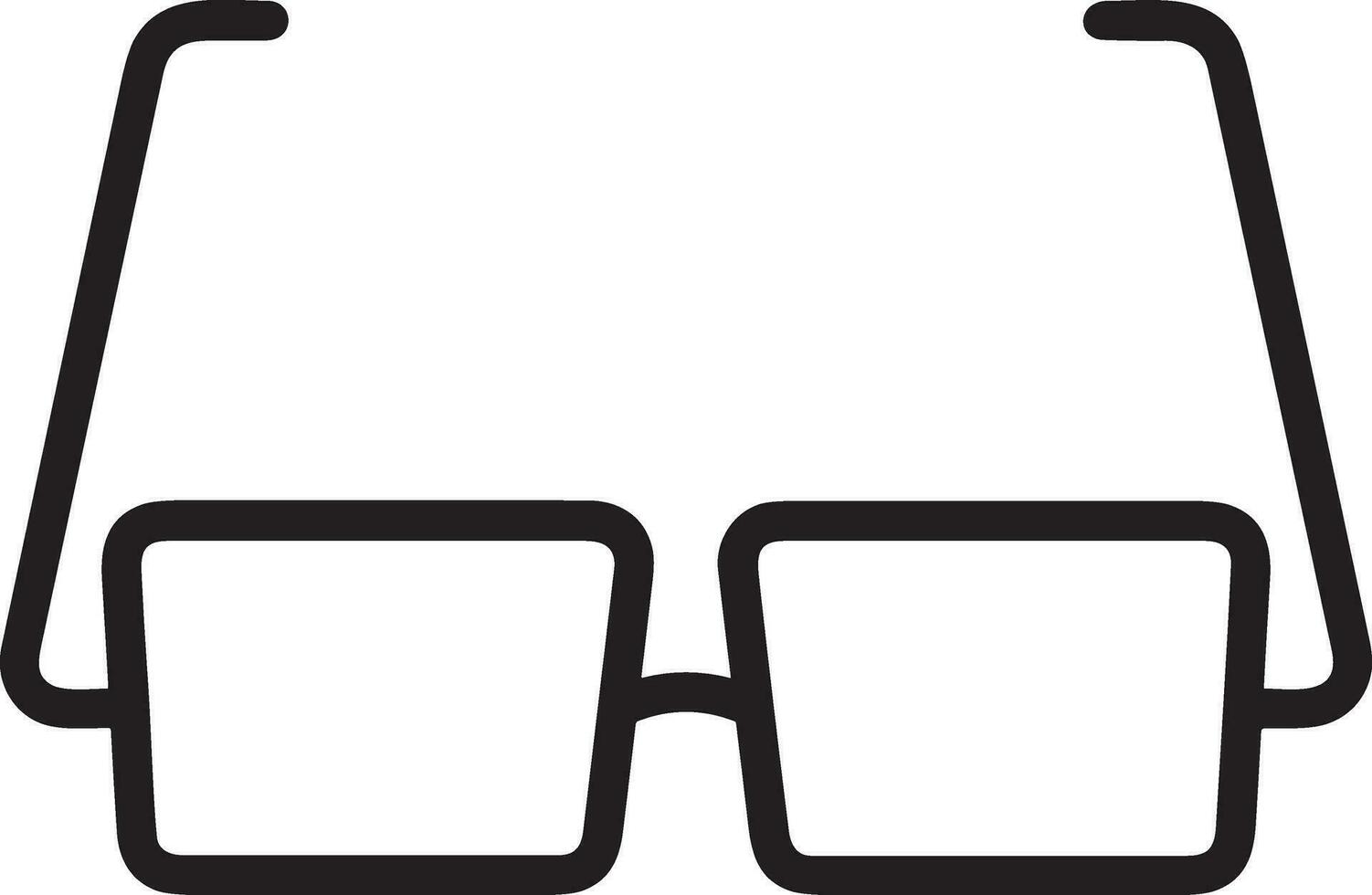 glasögon optisk ikon symbol bild vektor. illustration av solglasögon skydd syn grafisk design bild vektor