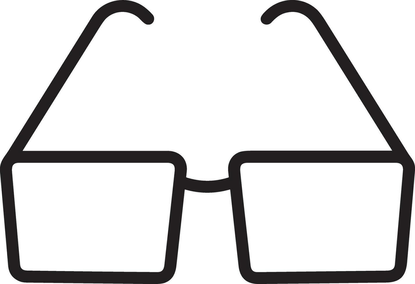 Brille optisch Symbol Symbol Bild Vektor. Illustration von Sonnenbrille Schutz Sehvermögen Grafik Design Bild vektor