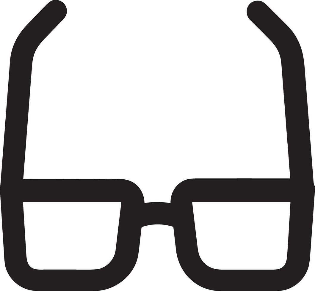 Brille optisch Symbol Symbol Bild Vektor. Illustration von Sonnenbrille Schutz Sehvermögen Grafik Design Bild vektor